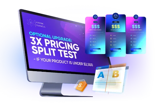 Upgrade: 3x Pricing Split-Test
