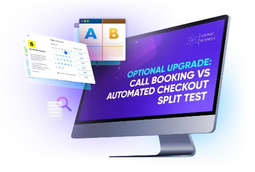 Upgrade: Call Booking vs Automated Checkout Split-Test